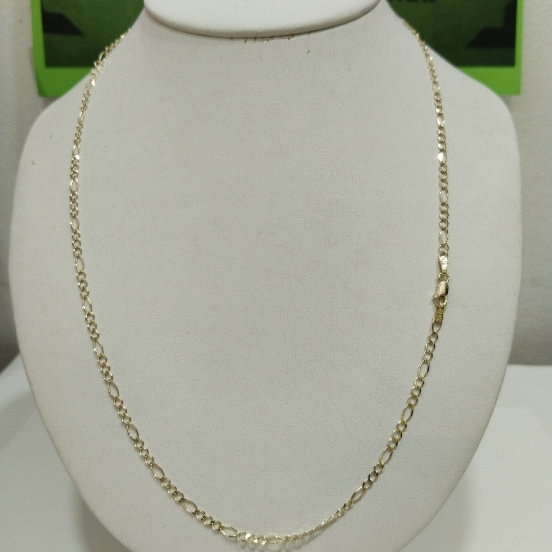 CADENAS 3X1 ORO 14K 55 CM 5.1 GR (NUEVO)