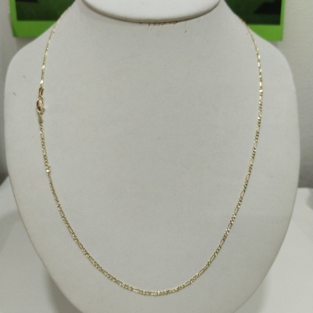 CADENAS 3X1 ORO 14K 55 CM 3.7 GR (NUEVO)