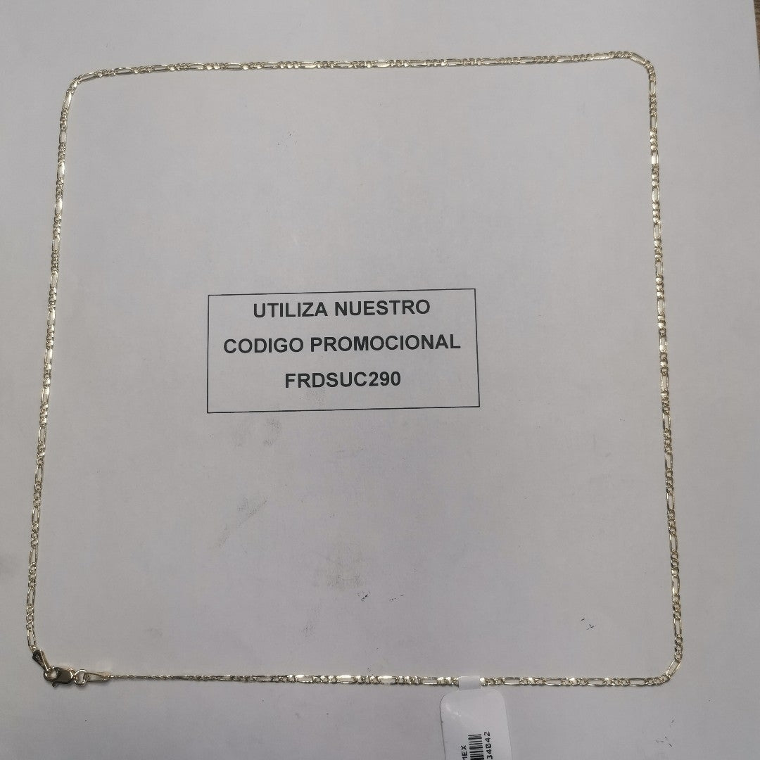 CADENAS 3X1 ORO 14K 55 CM 4 GR (NUEVO)