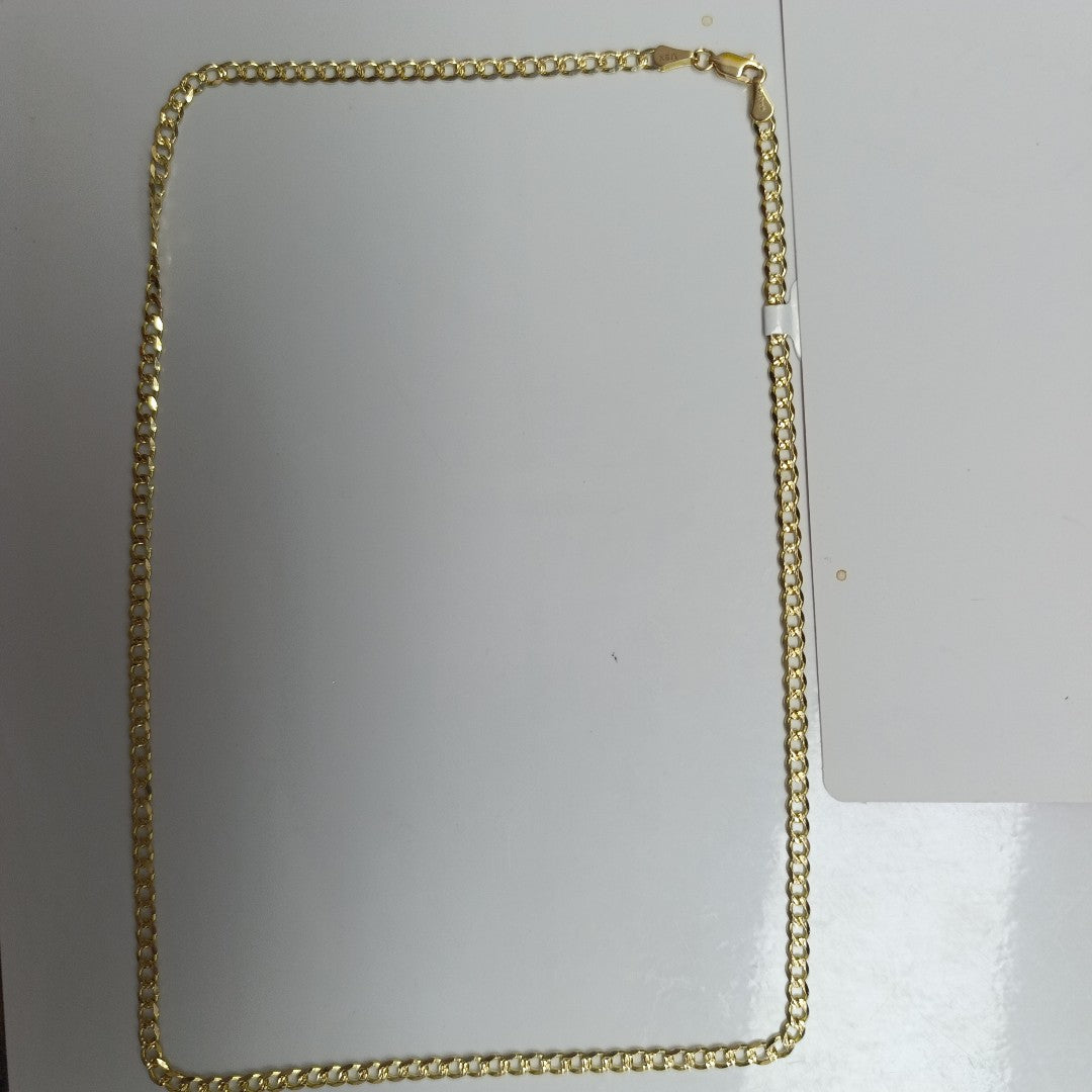 CADENAS BARBADA ORO 14K 55 CM 13.2 GR (NUEVO)