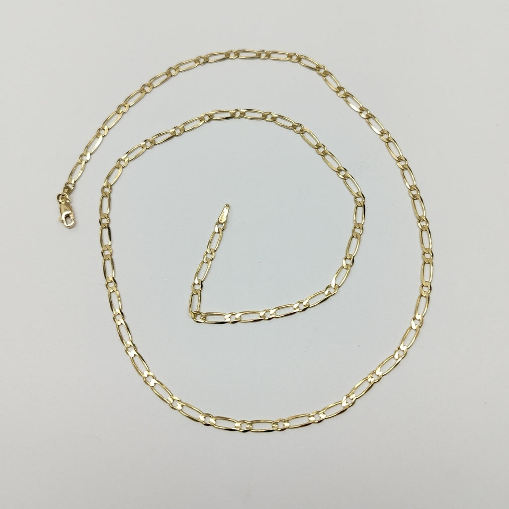 CADENAS 1X1 ORO 14K 55 CM 7.5 GR (NUEVO)