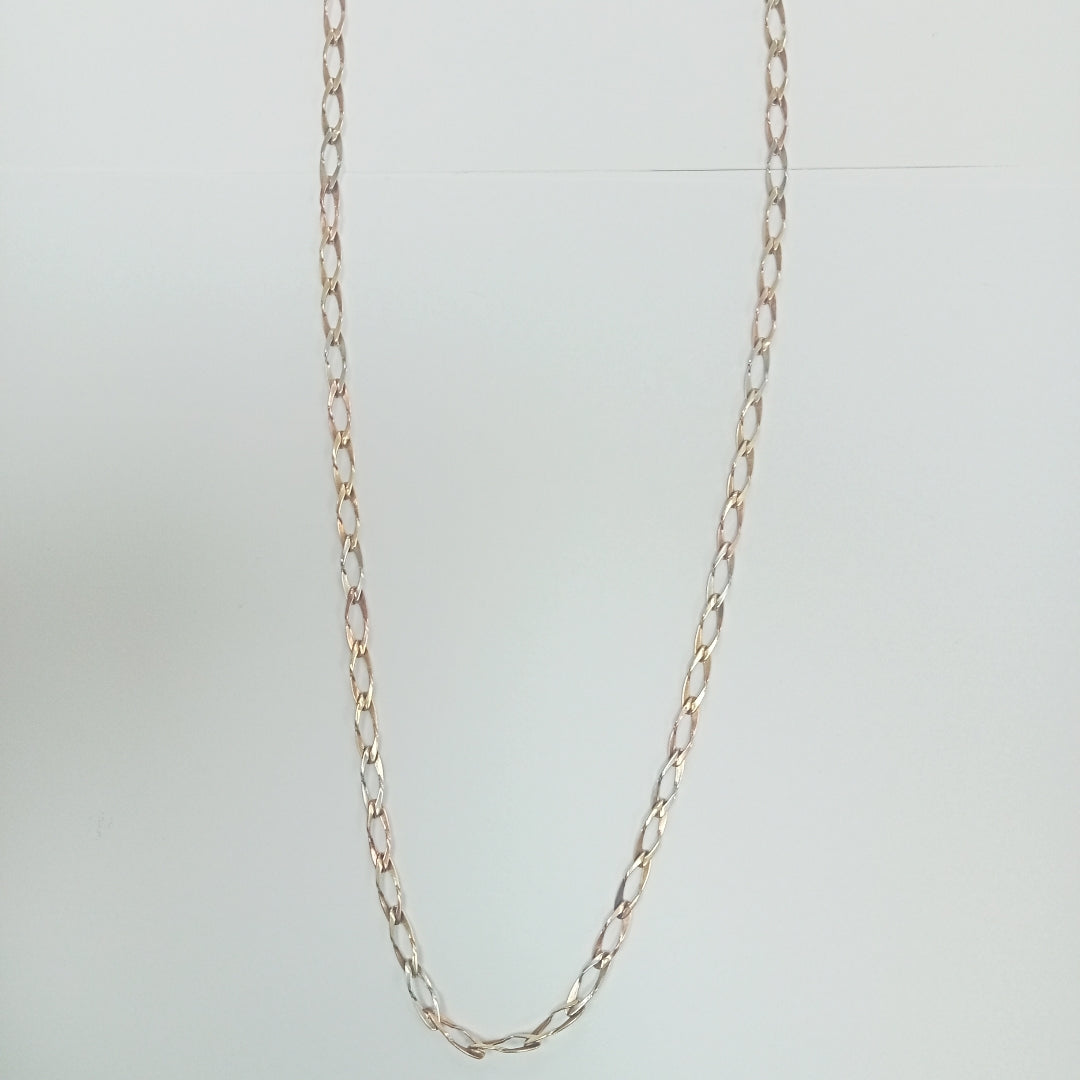 CADENA ORO COMBINADO 10 K 14,70 GRMS (SEMINUEVO)