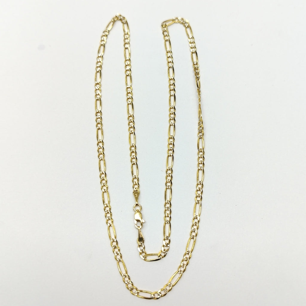 CADENAS 3X1 DIAMANTADA ORO 14K 55 CM 8.6 GR (NUEVO)