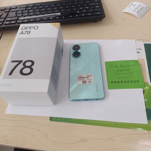 CELULAR OPPO A78 CPH2565 (2023) 256 GB 8 GB RAM (SEMINUEVO)