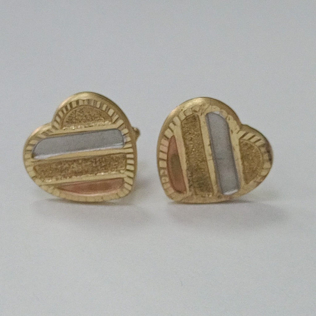 ARRACADAS PAR ORO 10 K 3,60 GRMS (SEMINUEVO)