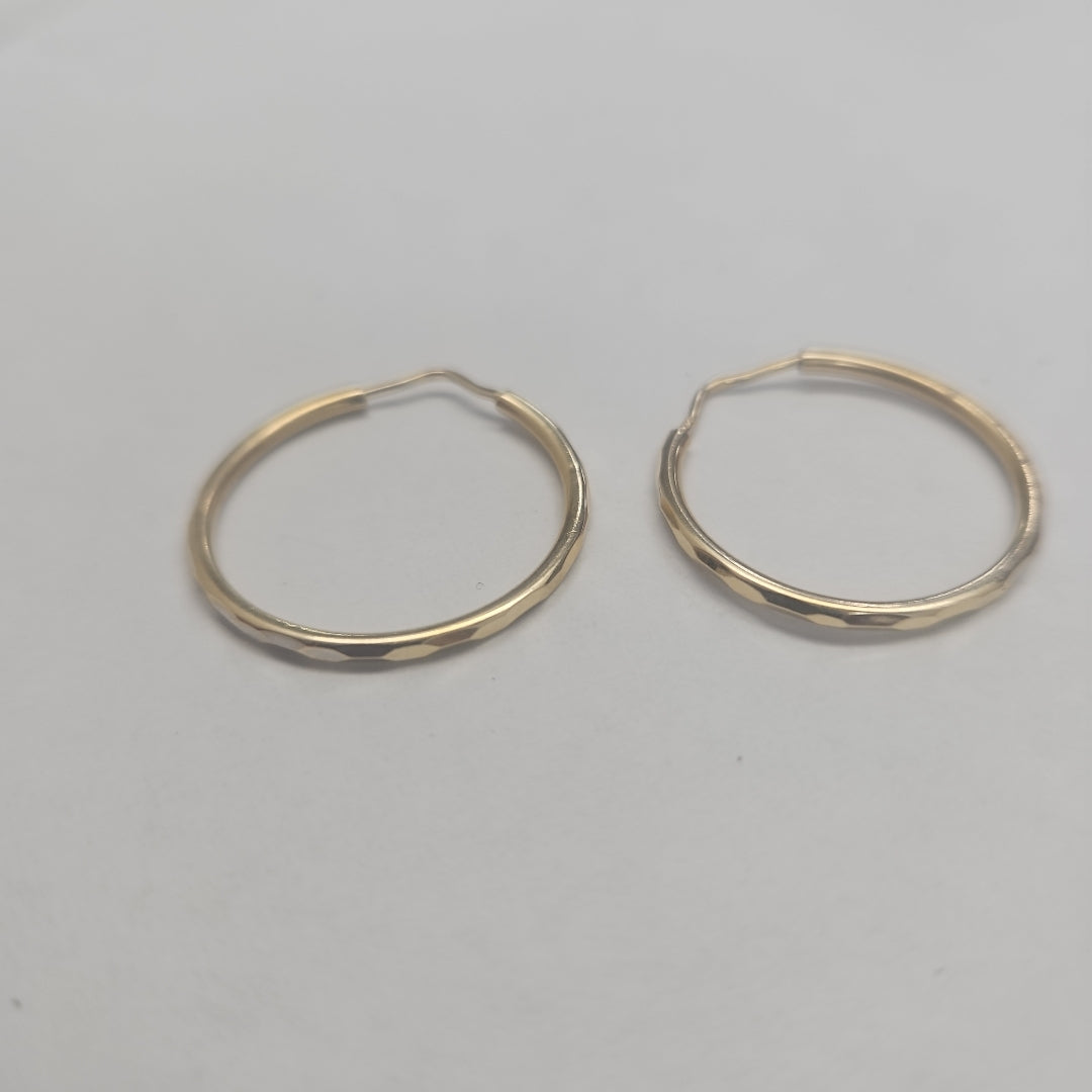 ARRACADAS PAR ORO 14 K 2,40 GRMS (SEMINUEVO)