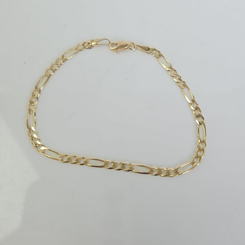 PULSERAS TEJIDO 3X1 ORO 14K 18 CM 2.9 GR (NUEVO)