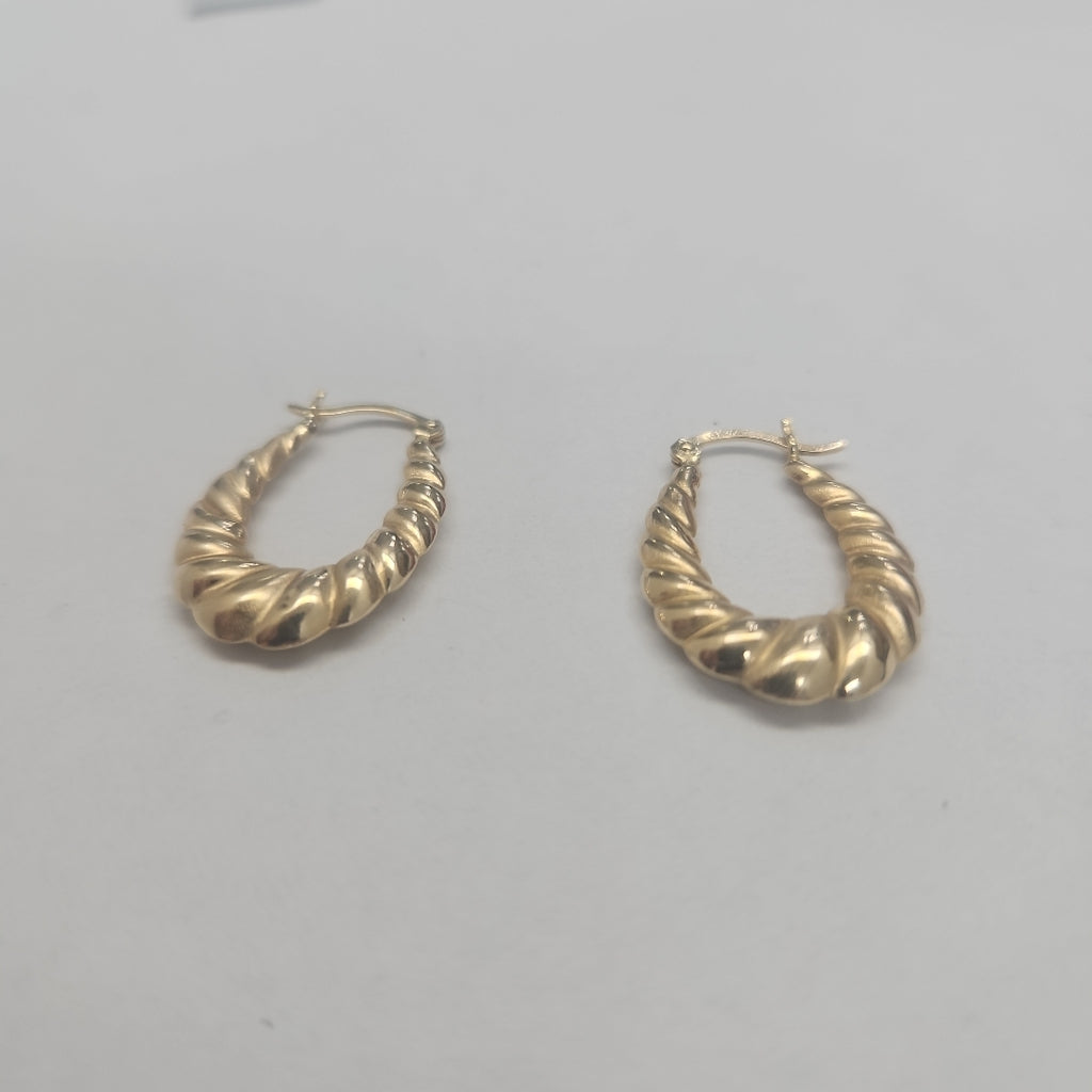 ARETES PAR ORO 14 K 1,90 GRMS (SEMINUEVO)