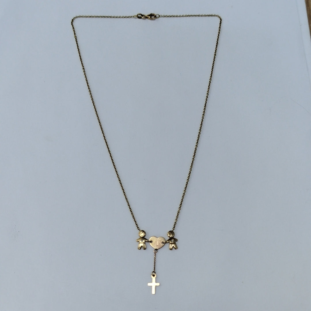 GARGANTILLA ORO 14 K 3.3 GRMS (SEMINUEVO)