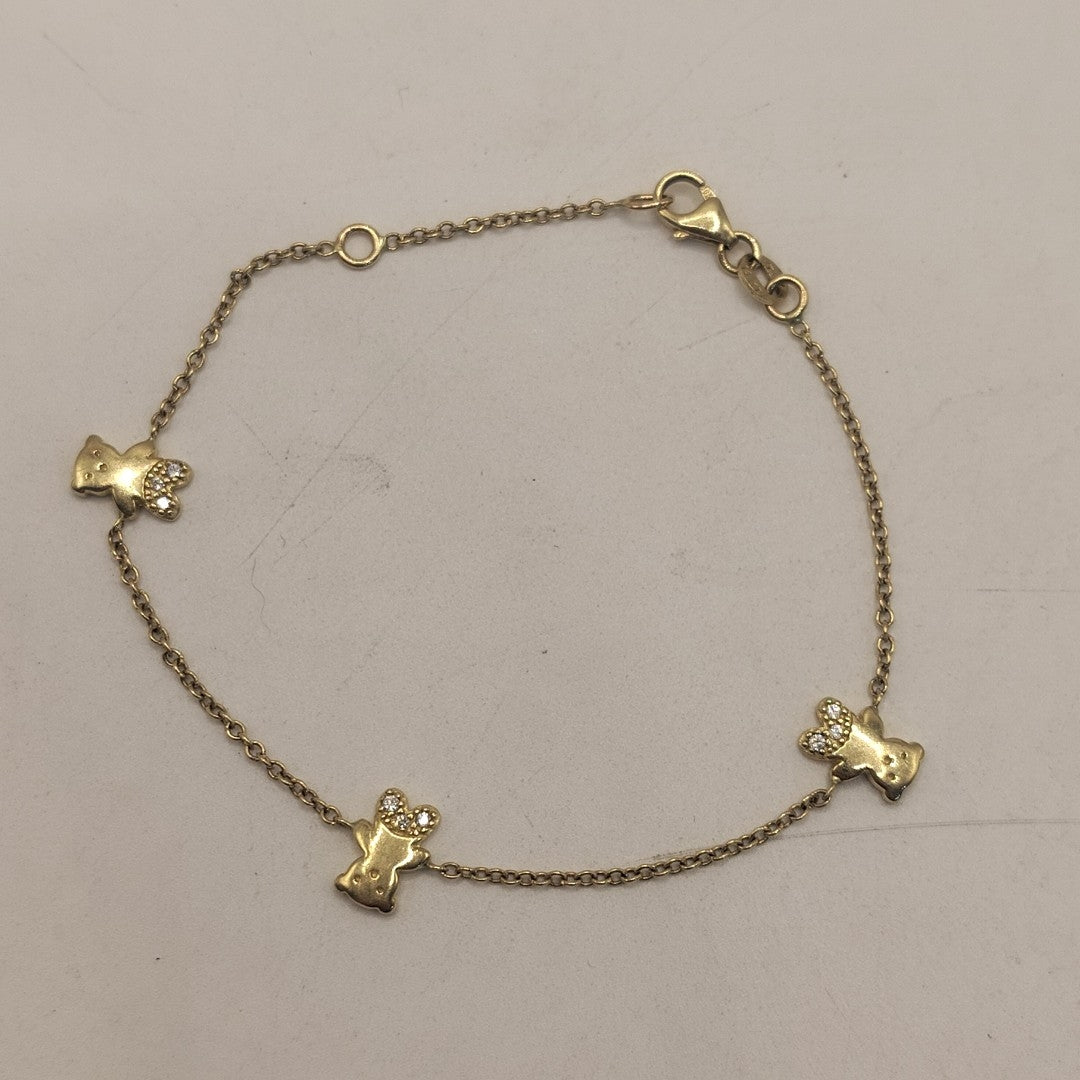 PULSERA ORO 14 K 2,40 GRMS (SEMINUEVO)