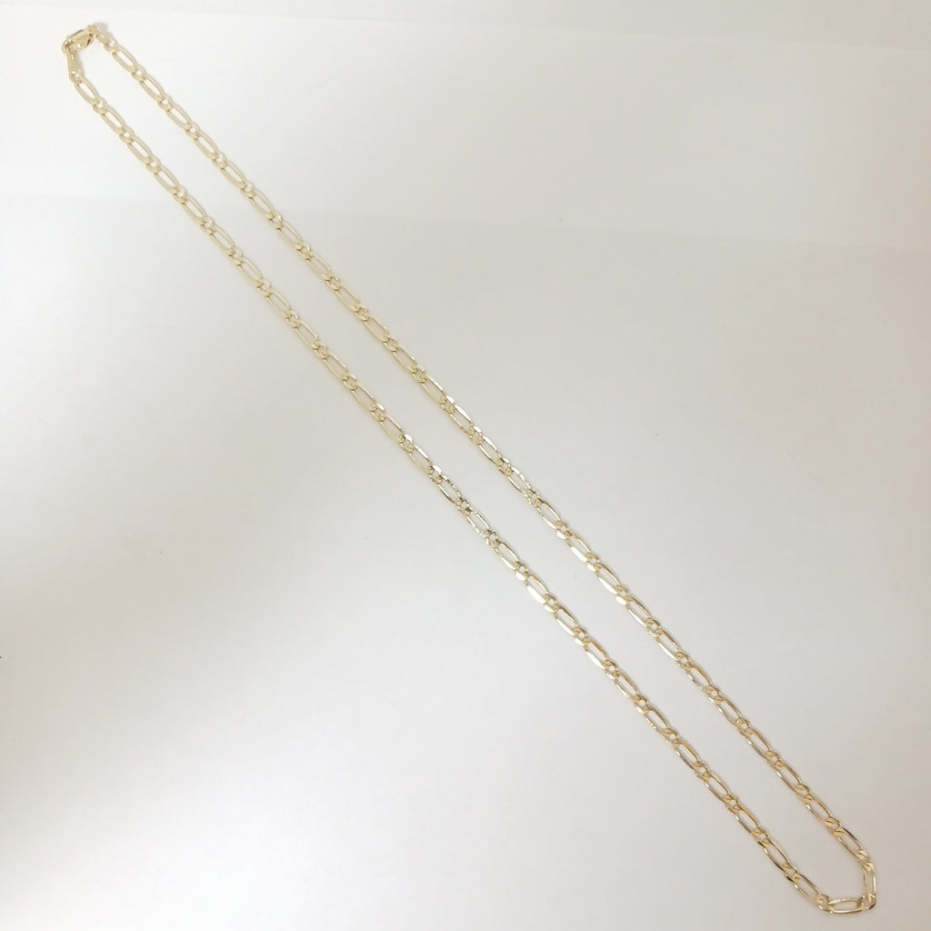 CADENAS 1X1 ORO 14K 55 CM 7.4 GR (NUEVO)
