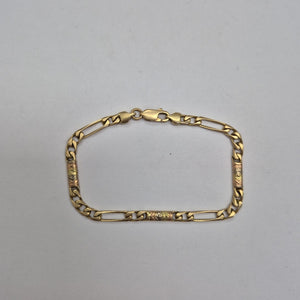 PULSERA ORO, ORO COMBINADO 14 K 9 GRMS (SEMINUEVO)