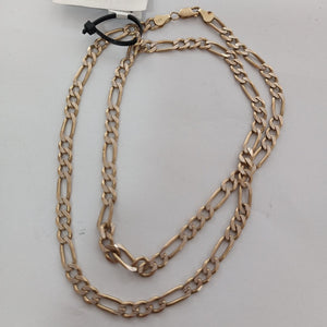 CADENA ORO, RODIADO 14 K 32.7 GRMS (SEMINUEVO)