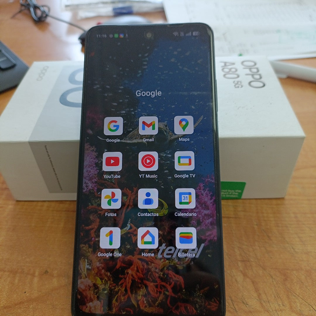 CELULAR OPPO A80 5G CPH2639 (2024) 256 GB 8 GB RAM (SEMINUEVO)
