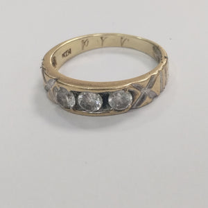 ANILLO ORO 10 K 4.1 GRMS (SEMINUEVO)