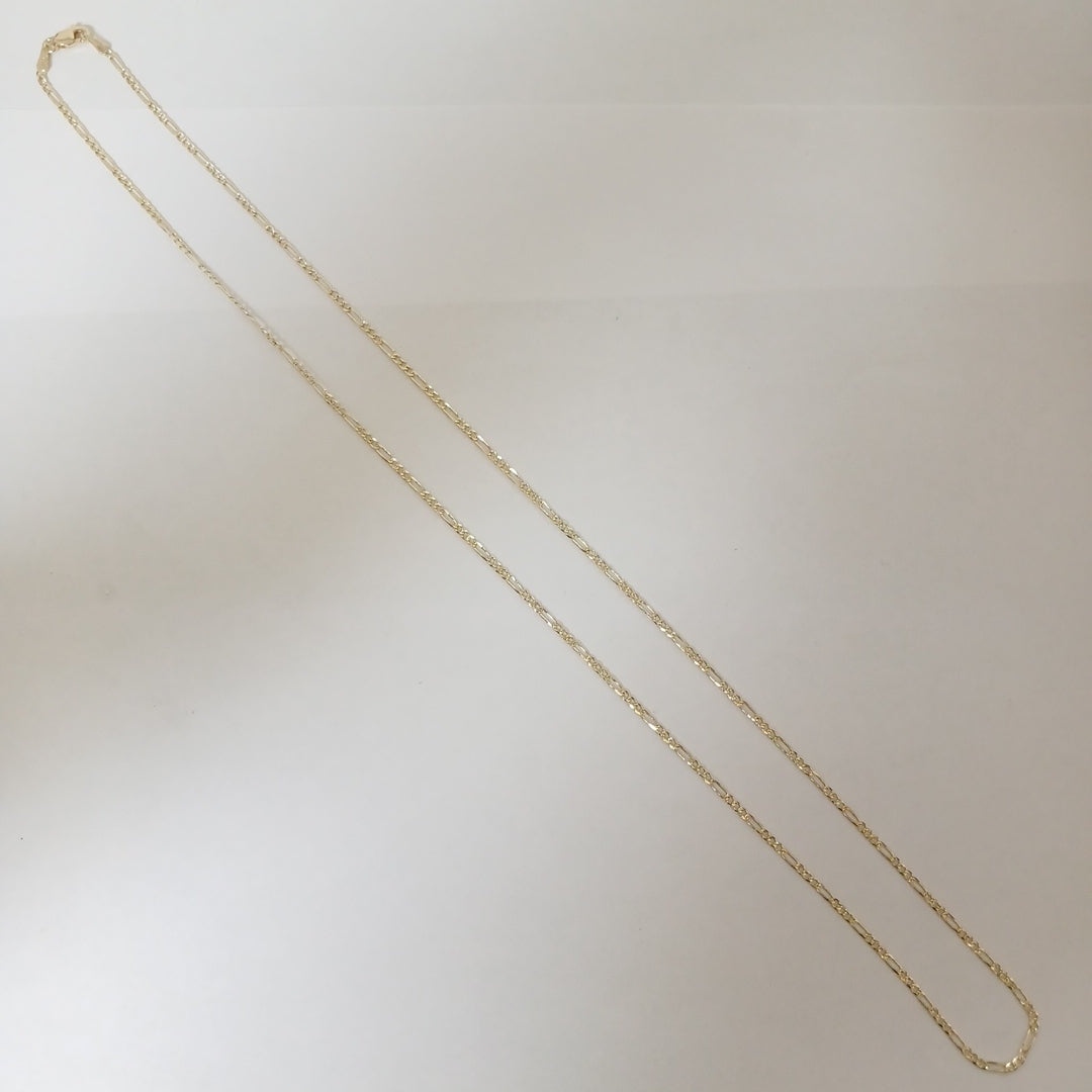 CADENAS 3X1 ORO 14K 55 CM 3.9 GR (NUEVO)
