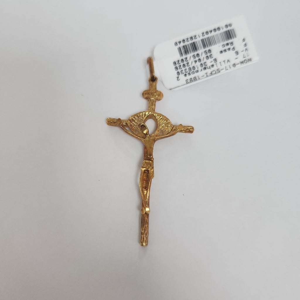 CRUCIFIJO ORO 18 K 6,80 GRMS (SEMINUEVO)