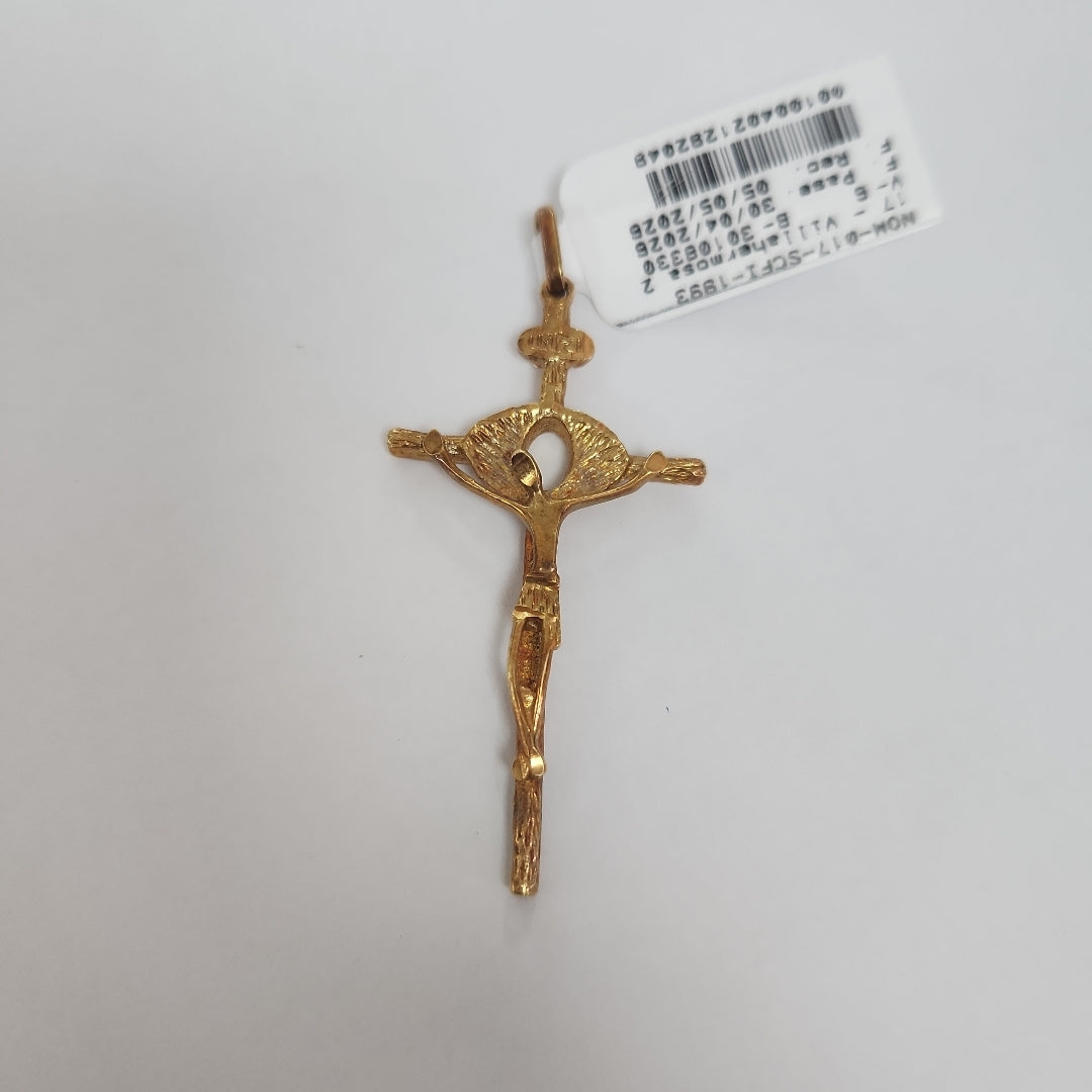 CRUCIFIJO ORO 18 K 6,80 GRMS (SEMINUEVO)