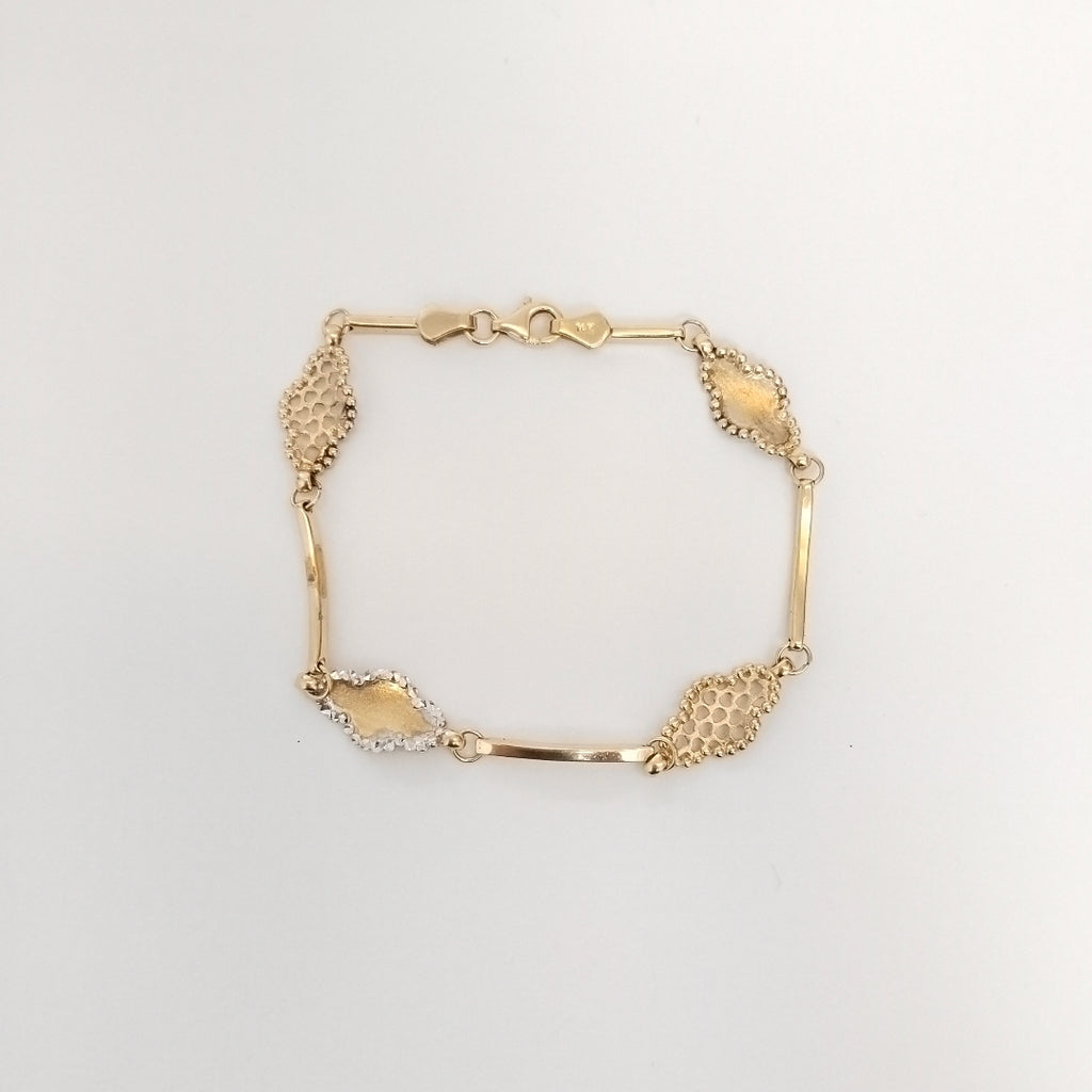 PULSERA ORO,RODIADO 14 K 5,00 GRMS (SEMINUEVO)