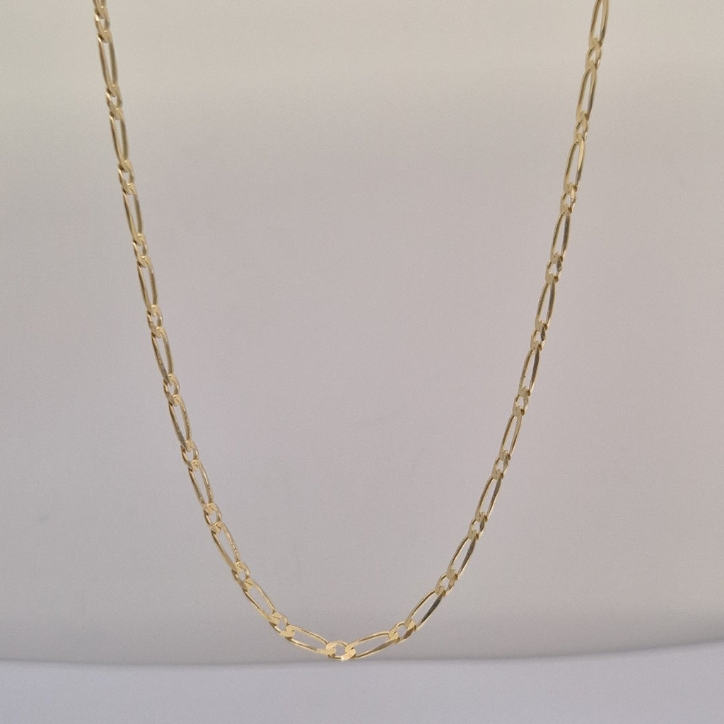CADENAS 1X1 ORO 14K 55 CM 7.4 GR (NUEVO)
