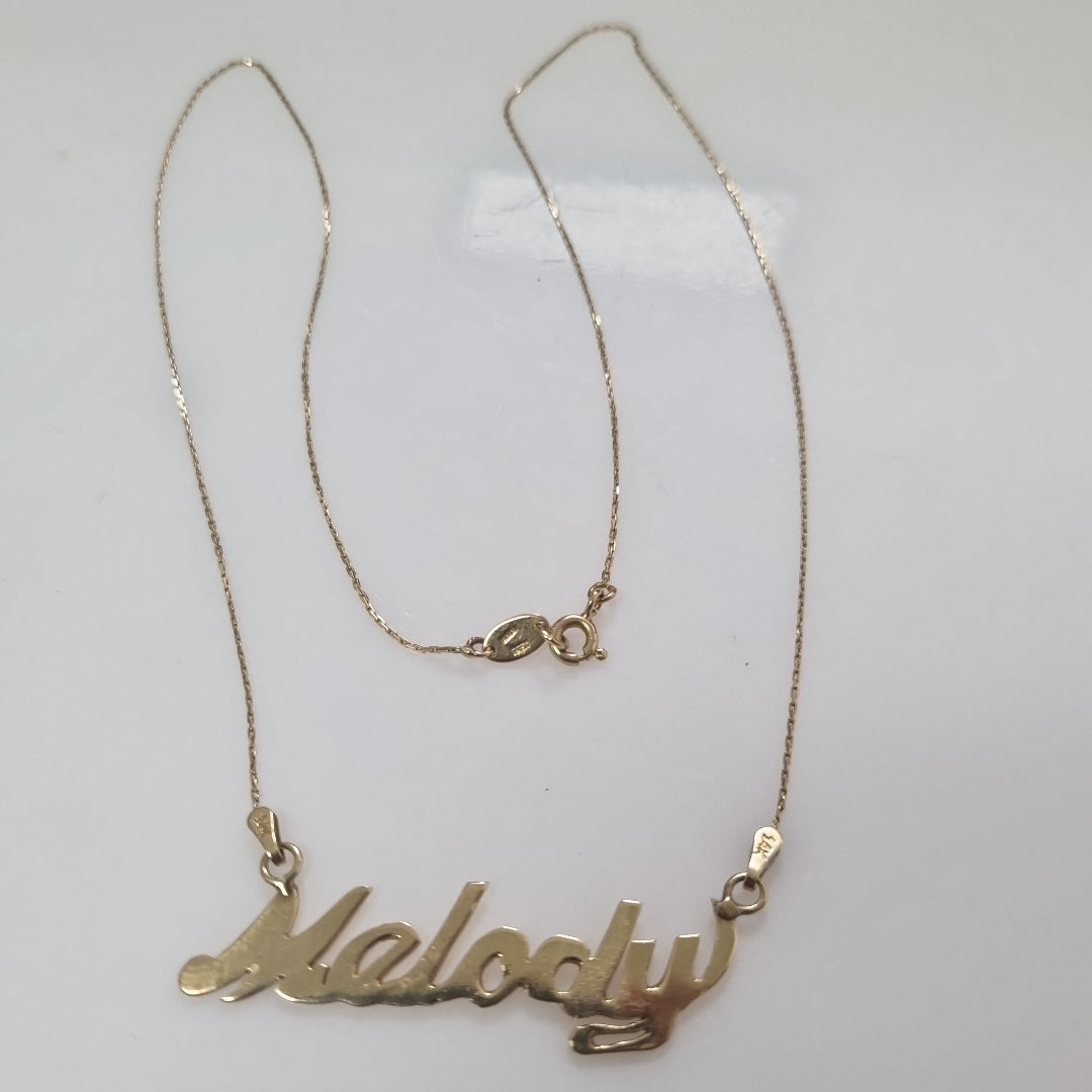 GARGANTILLA ORO 14 K 4.5 GRMS (SEMINUEVO)