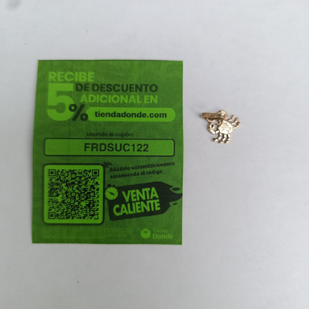 DIJE ORO 14 K 0,90 GRMS (SEMINUEVO)