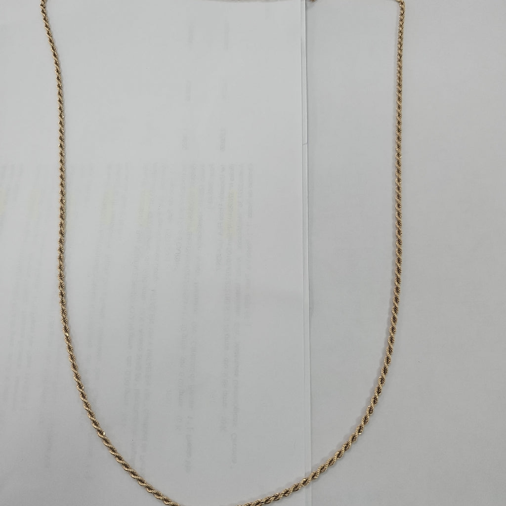 CADENA ORO 10 K 12,70 GRMS (SEMINUEVO)