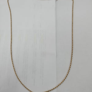 CADENA ORO 10 K 12,70 GRMS (SEMINUEVO)