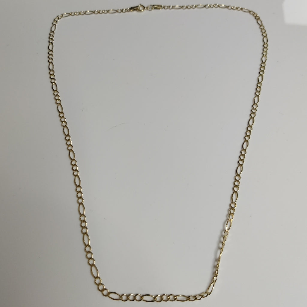 CADENAS TEJIDO 3X1 ORO 10K 50 CM 3.8 GR (NUEVO)