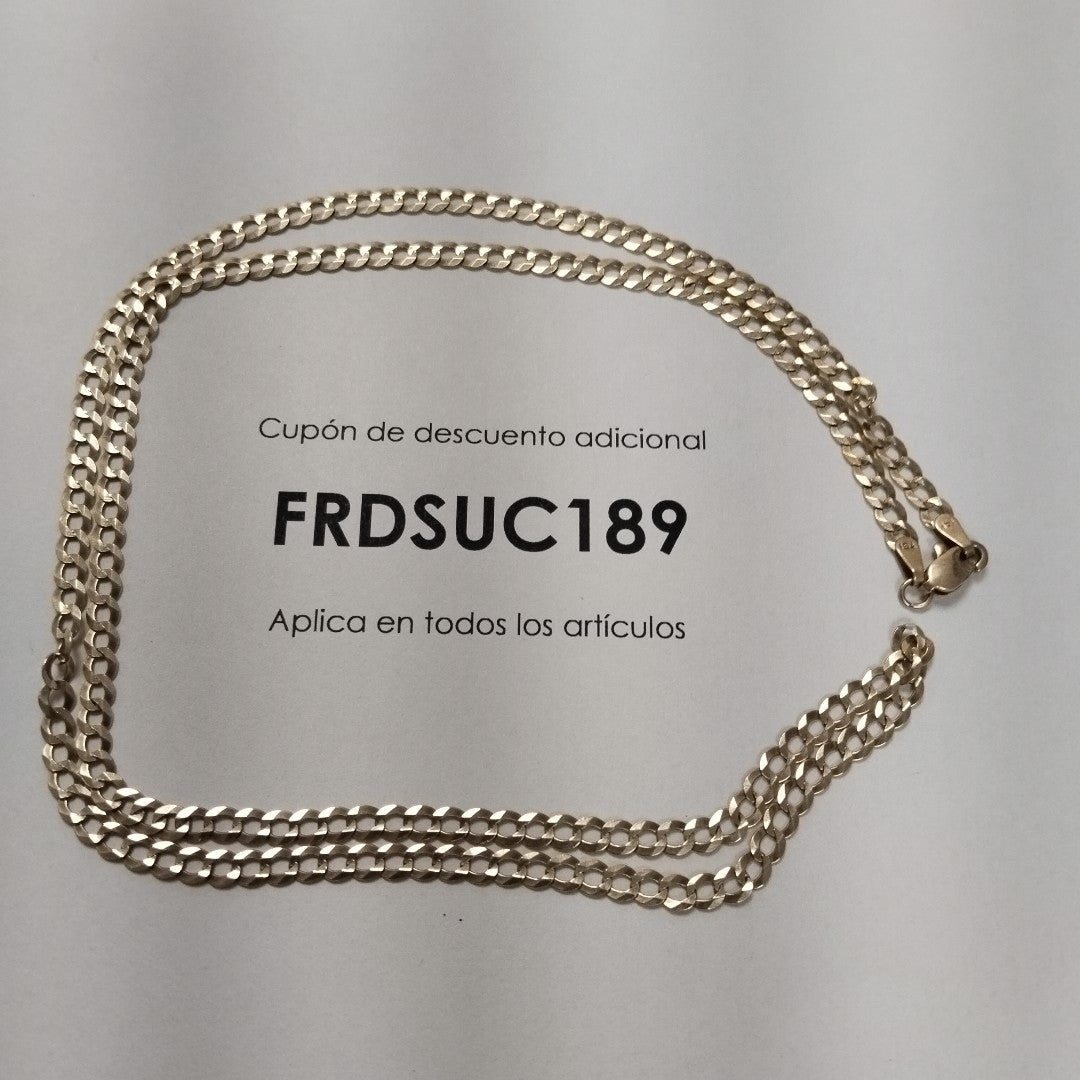 CADENA ORO 14 K 8.1 GRMS (SEMINUEVO)