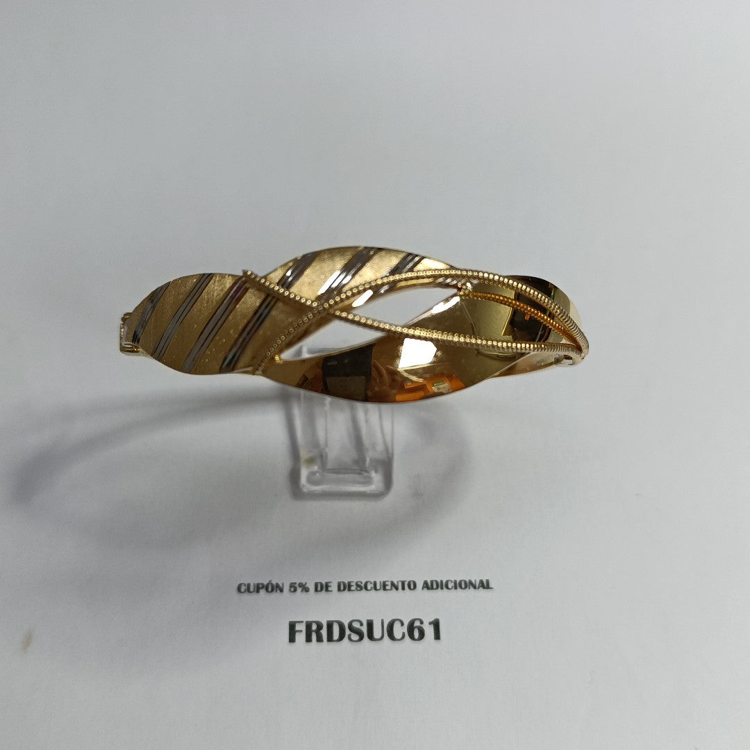 PULSERA RIGIDA ORO 14 K 10,20 GRMS (SEMINUEVO)
