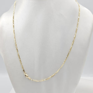 CADENAS 3X1 ORO 14K 55 CM 5.1 GR (NUEVO)