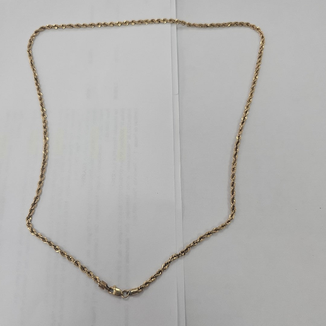 CADENA ORO 10 K 3,60 GRMS (SEMINUEVO)