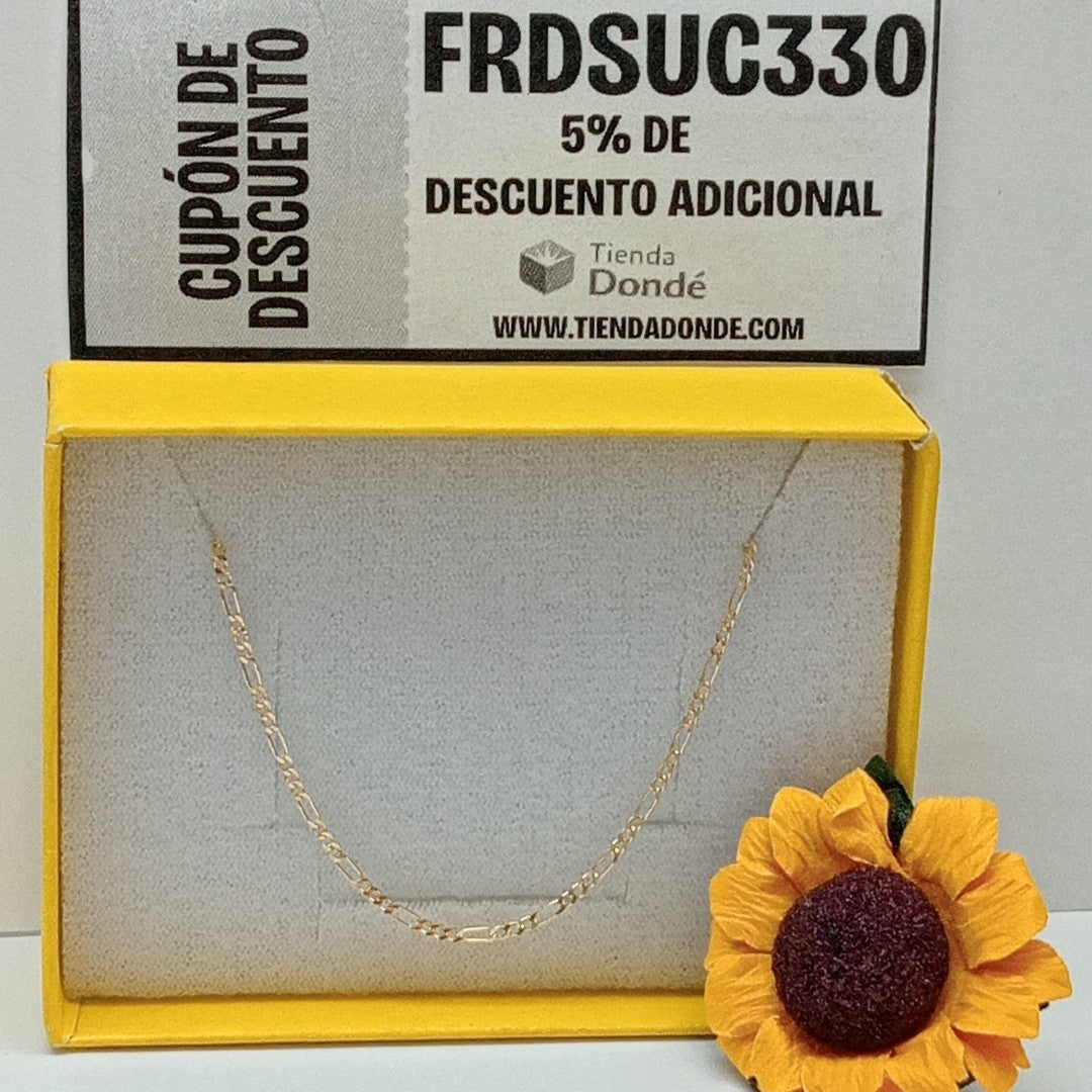 PULSERAS TEJIDO 3X1 ORO 14K 21 CM 1 GR (NUEVO)