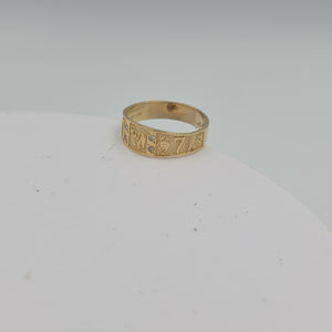 ANILLITO ORO 14 K 3,40 GRMS (SEMINUEVO)