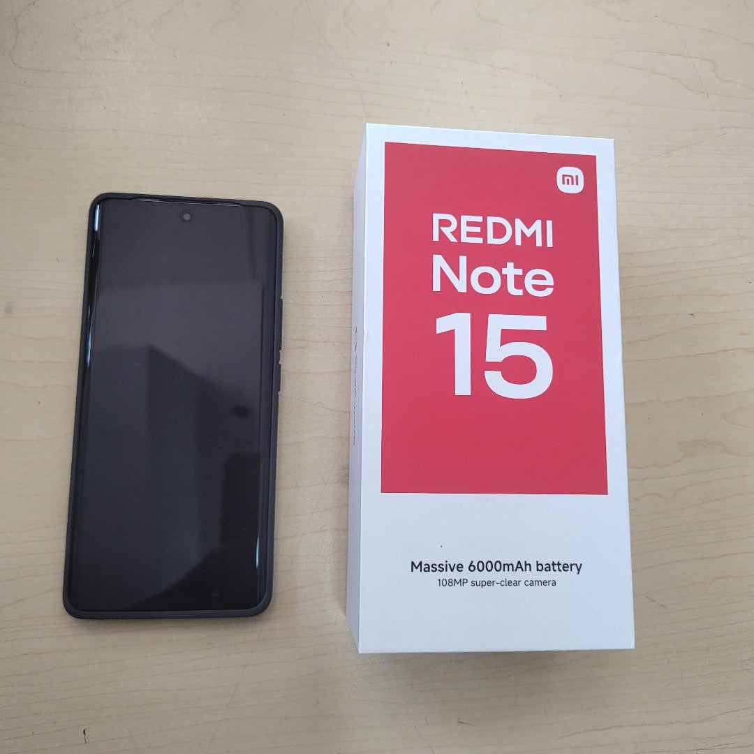 CELULAR XIAOMI REDMI NOTE 15 2510DRA23L (2026) 256 GB 8 GB RAM (SEMINUEVO)