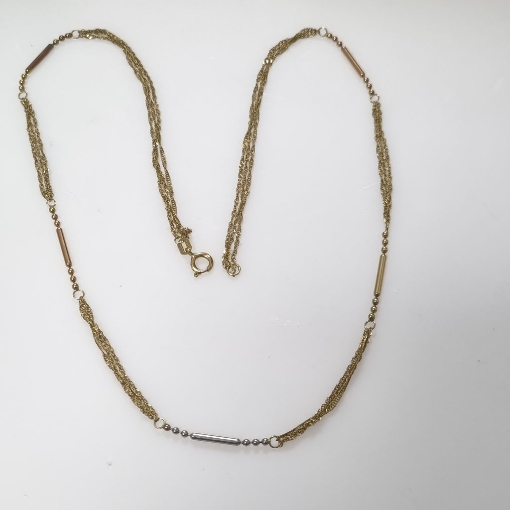 GARGANTILLA ORO 14 K 2.7 GRMS (SEMINUEVO)
