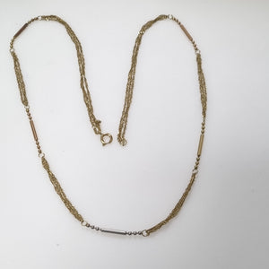 GARGANTILLA ORO 14 K 2.7 GRMS (SEMINUEVO)