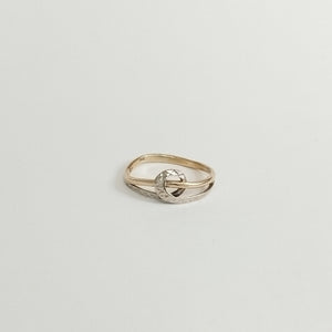 ANILLITO ORO, ORO PLATINO 14 K 1.5 GRMS (SEMINUEVO)