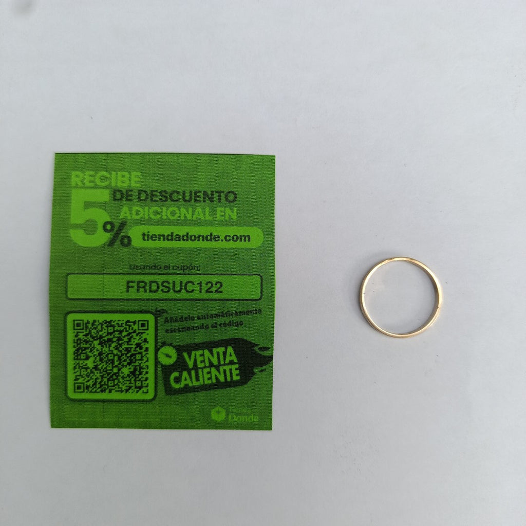 ANILLITO ORO 10 K 1.4 GRMS (SEMINUEVO)
