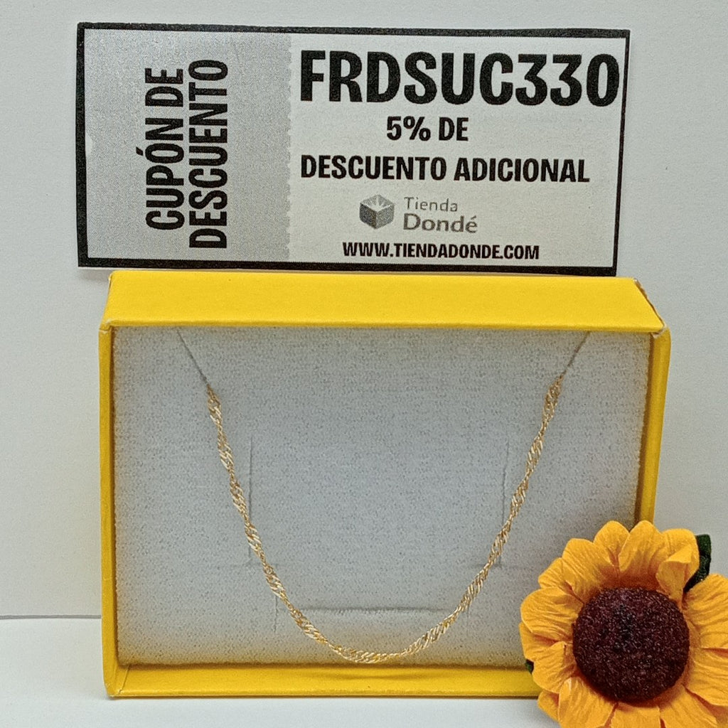 PULSERAS TEJIDO MEDIO TZL ORO 14K 18 CM 1.3 GR (NUEVO)