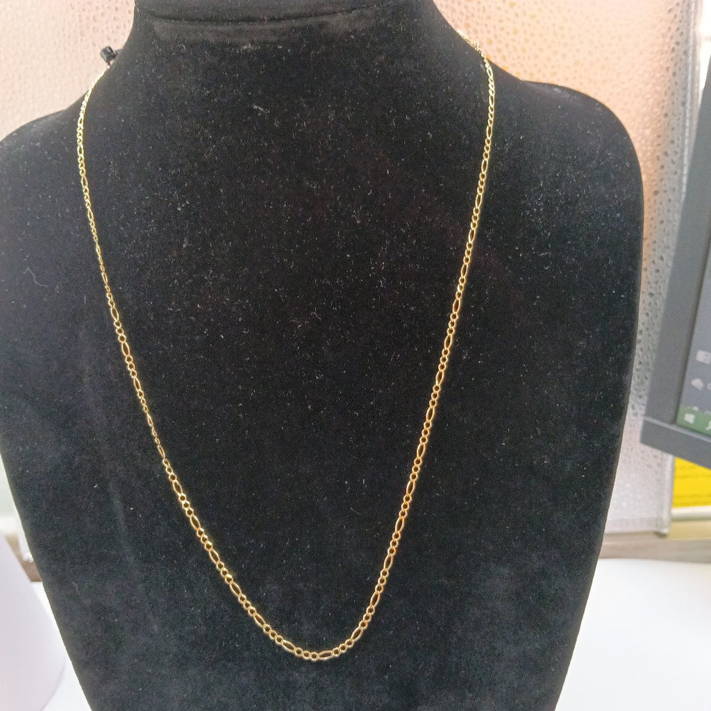 CADENAS TEJIDO 3X1 ORO 10K 60 CM 3.3 GR (NUEVO)