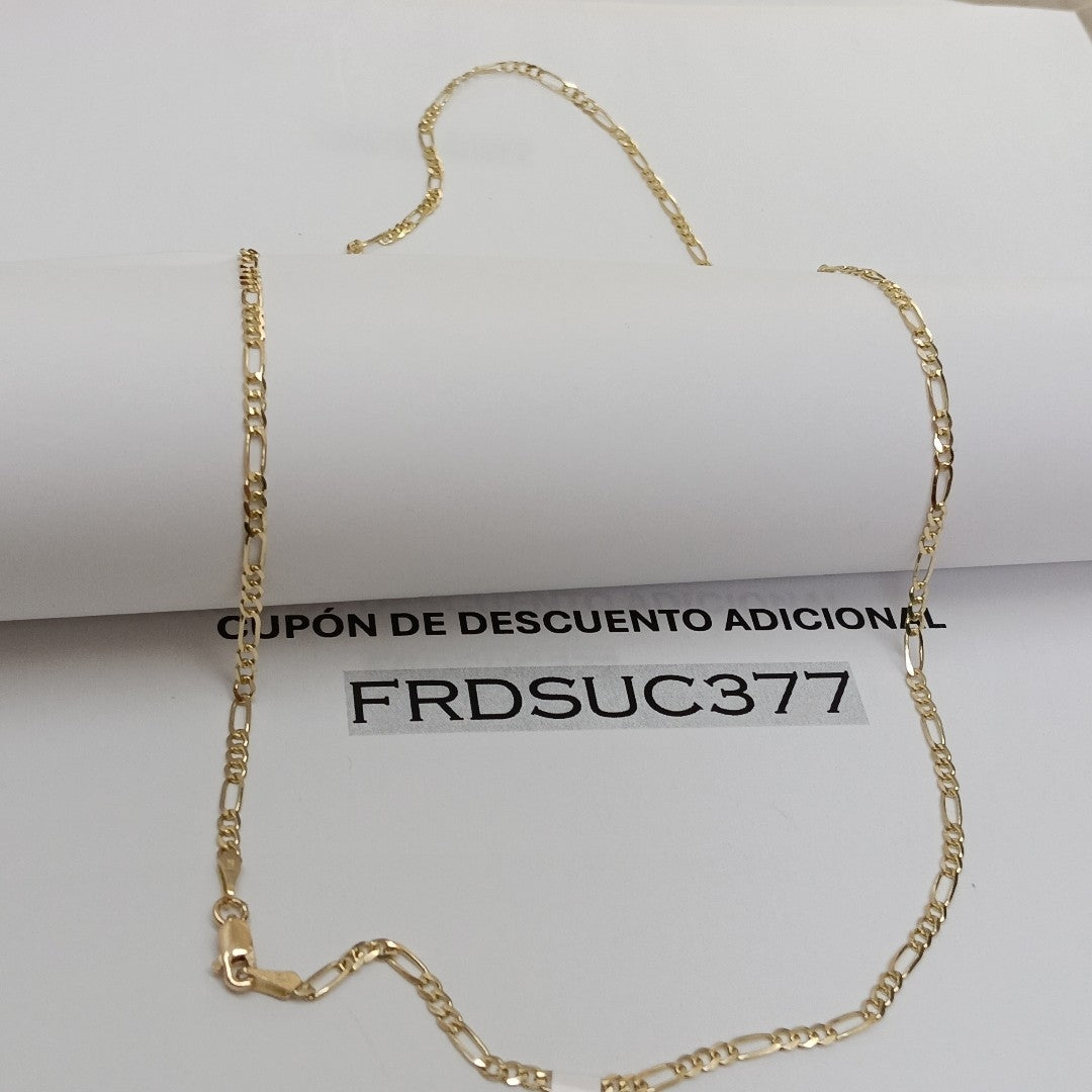 CADENAS 3X1 ORO 14K 55 CM 5.1 GR (NUEVO)