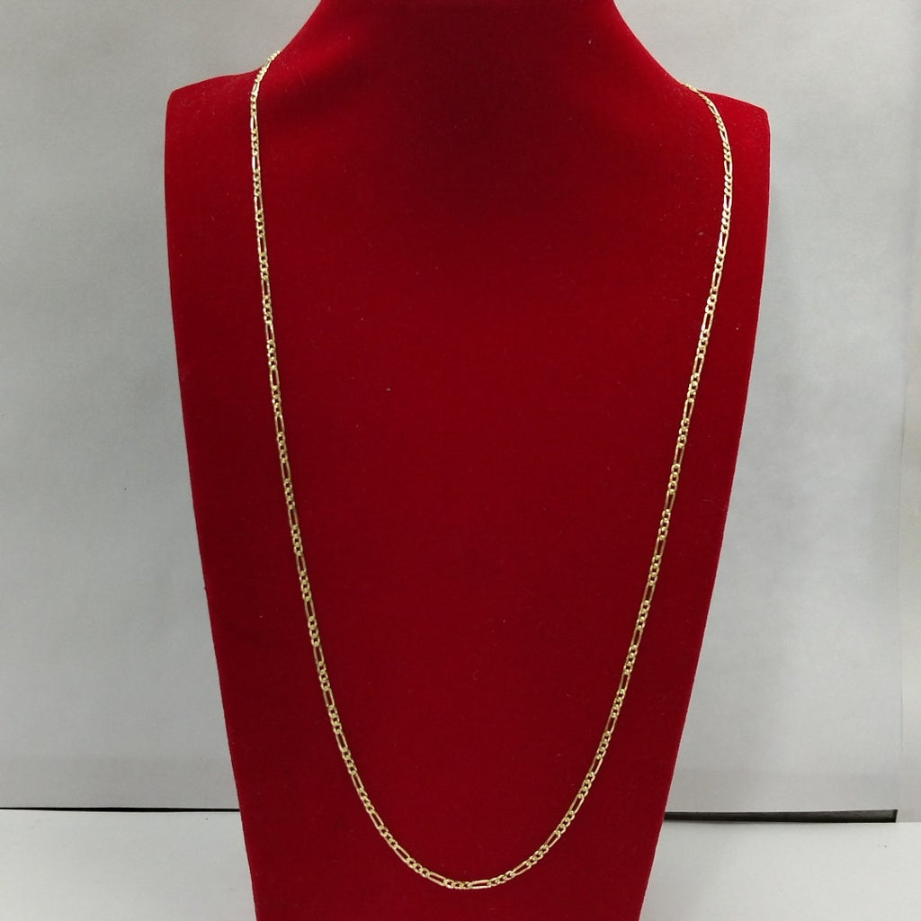 CADENAS 3X1 ORO 14K 55 CM 4 GR (NUEVO)