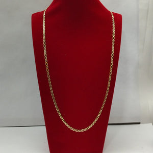 CADENAS TEJIDO GUCHI ORO 10K 60 CM 4.1 GR (NUEVO)