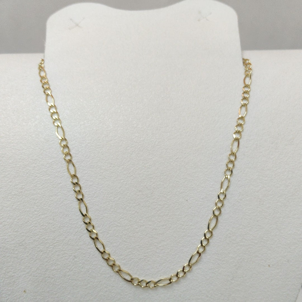 CADENAS TEJIDO 3X1 ORO 10K 50 CM 4.1 GR (NUEVO)
