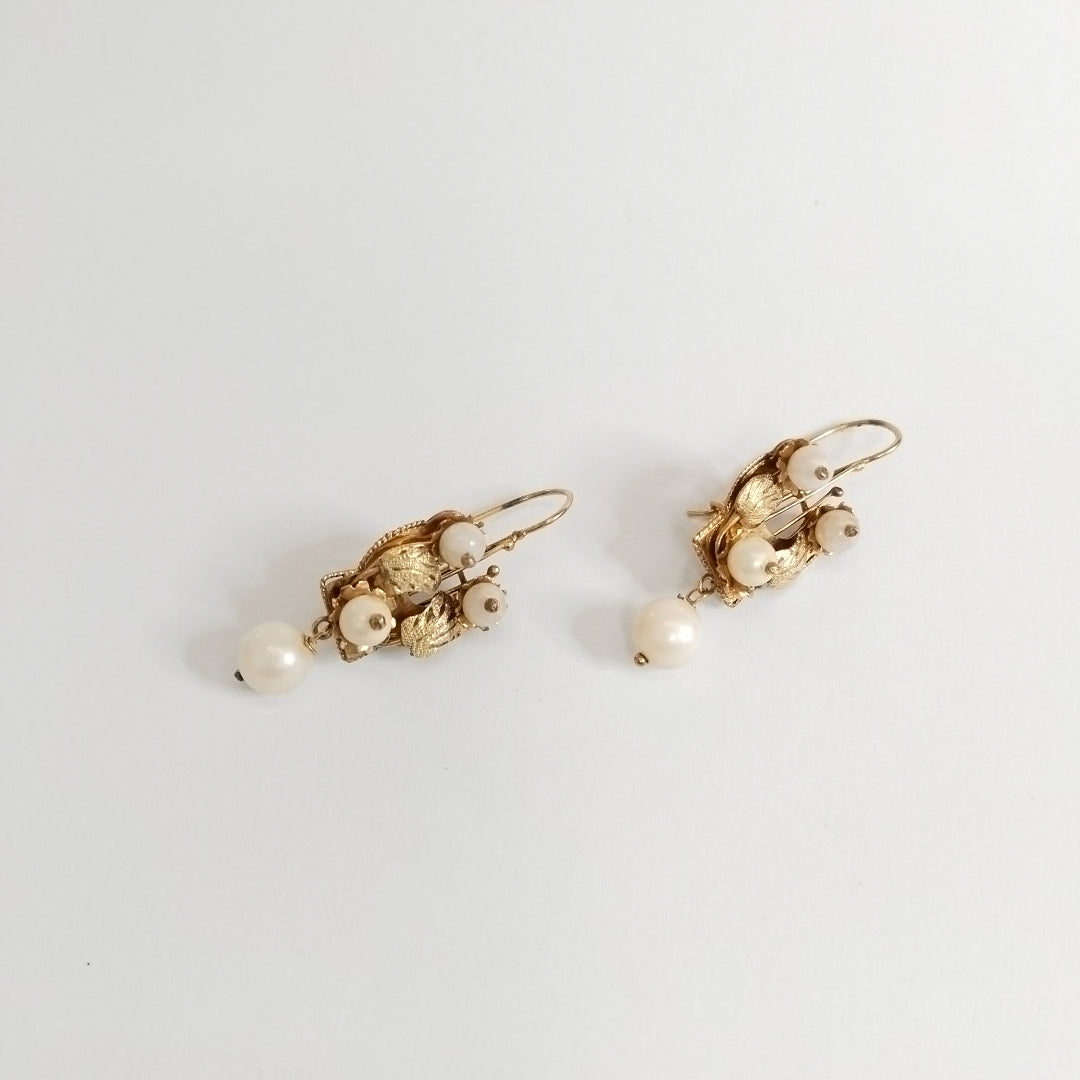 ARETES PAR ORO 8 K 4 GRMS (SEMINUEVO)