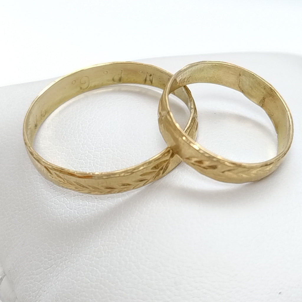 ARGOLLA ORO 14 K 2.6 GRMS (SEMINUEVO)