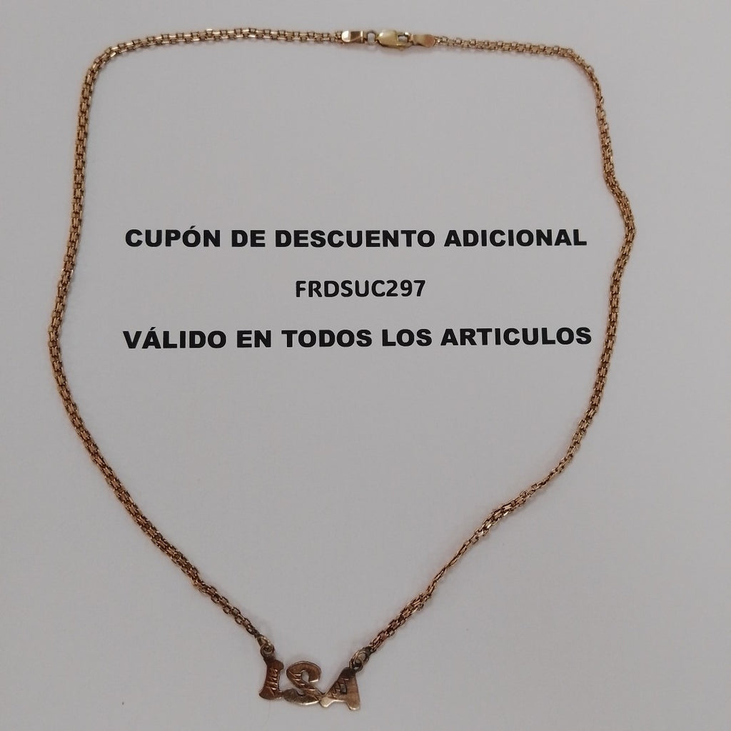 CADENA ORO 10 K 3,00 GRMS (SEMINUEVO)
