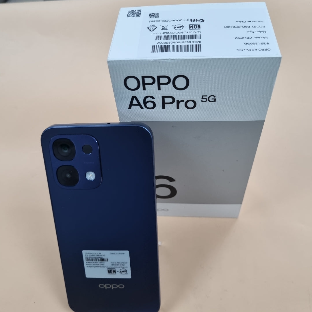 CELULAR OPPO A6 PRO CPH2781 (2025) 256 GB 8 GB RAM (SEMINUEVO)